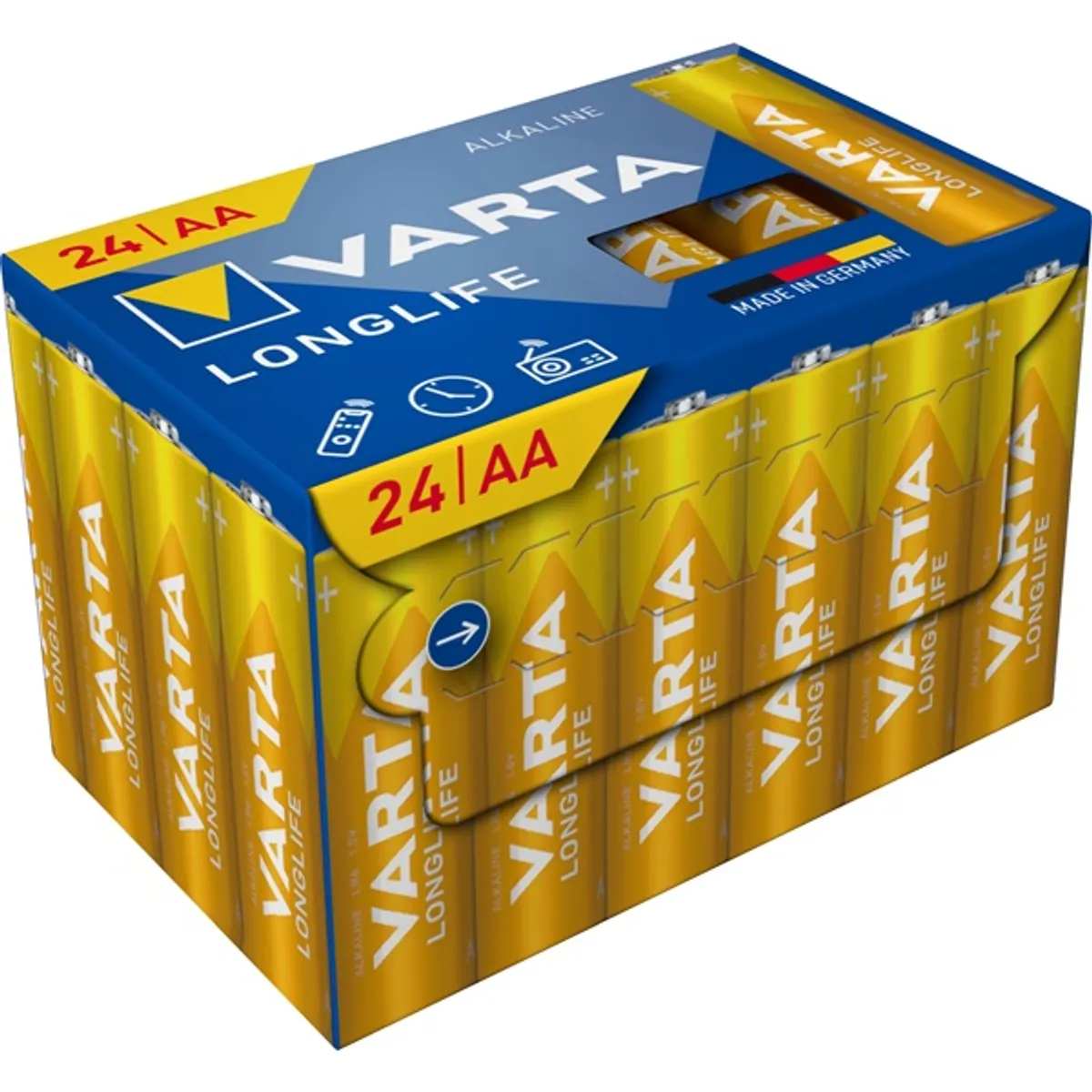 VARTA 4106301134 Longlife ceruzaelem 24db AA alkáli #1