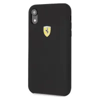 Ferrari FESSIHCI61BK iPhone XR tok szilikon fekete Apple kompatibilitás 6,1" #2