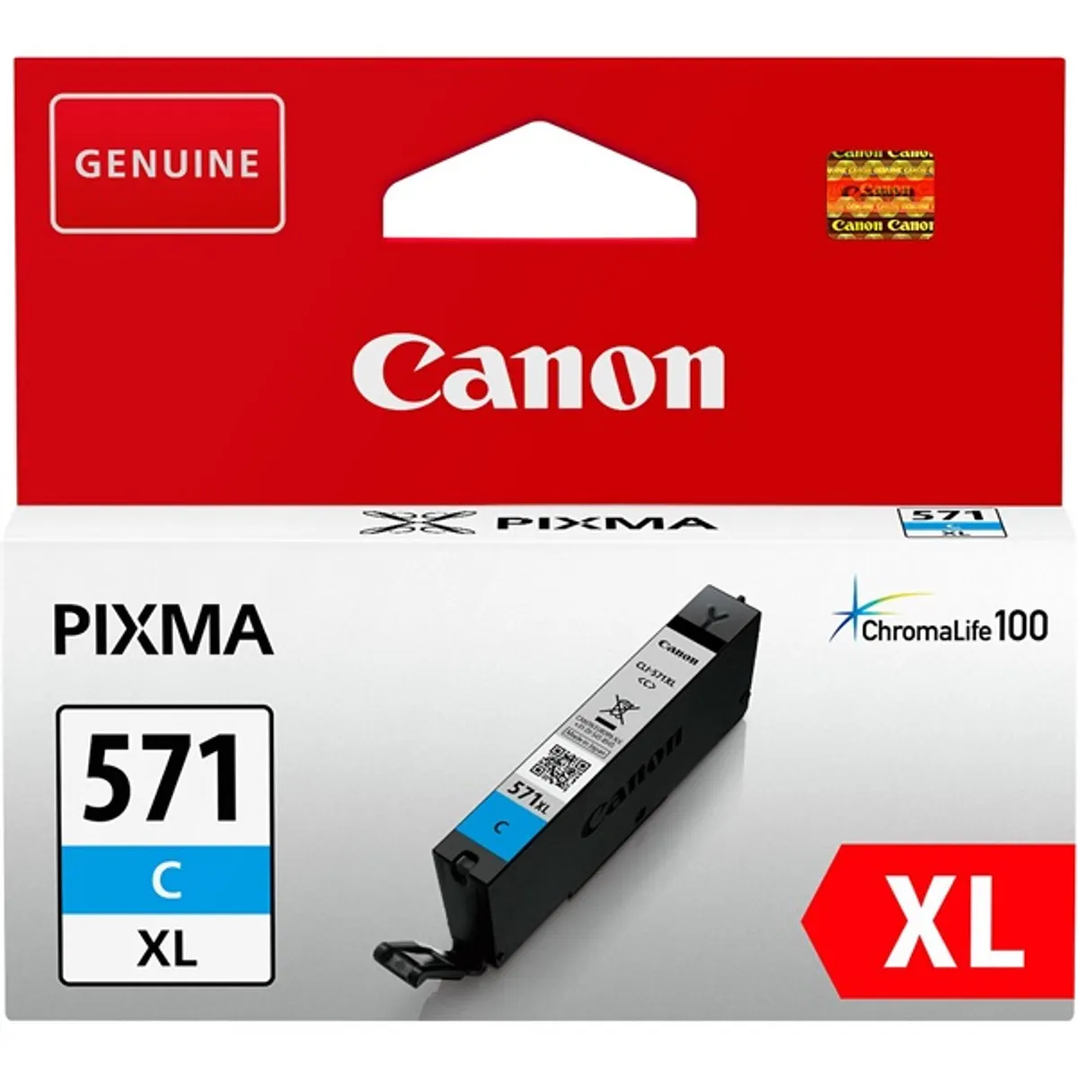 Canon 0332C001 CLI-571XL cián tintapatron #3