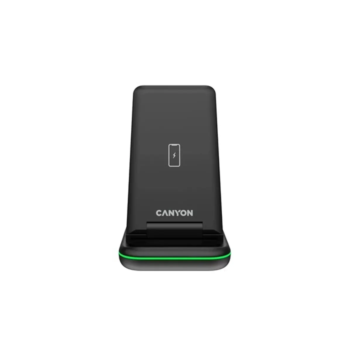 Canyon CNS-WCS304B WS-304 3in-1 vezeték nélküli töltő 15W univerzális USB-C 1.2m asztali állvány #1