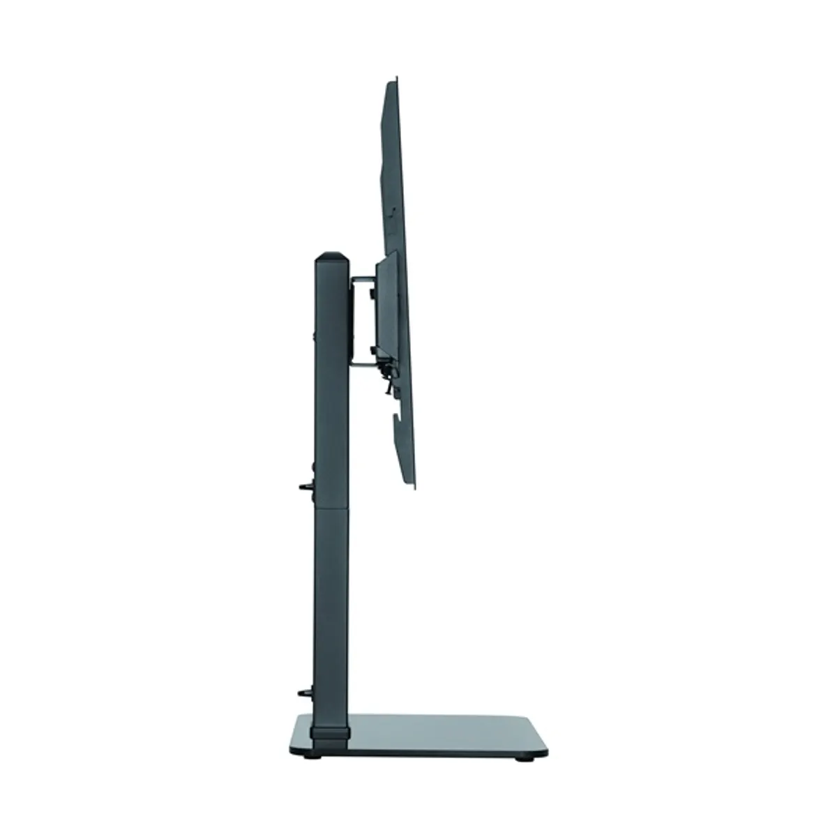 STANSSON WM-3770 asztali tv állvány üvegalappal 40 kg 37"-70" VESA max 600x400 forgatható állítható magasság kábelrendezés #5