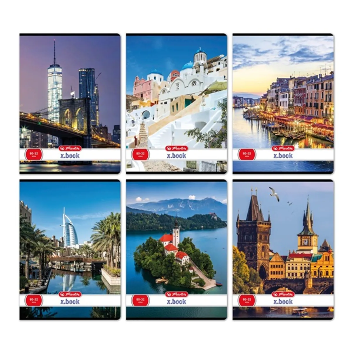 Herlitz 400200638 City füzet A4 32 lap sima #1
