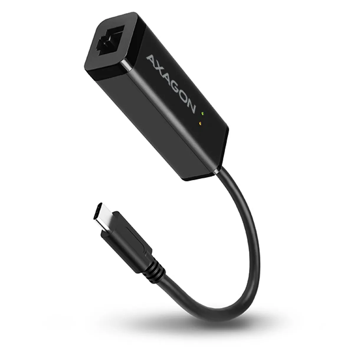 AXAGON ADE-SRC USB-C 3.1 Gen 1 Gigabit Ethernet adapter 15 cm fekete USB-C RJ-45 #1