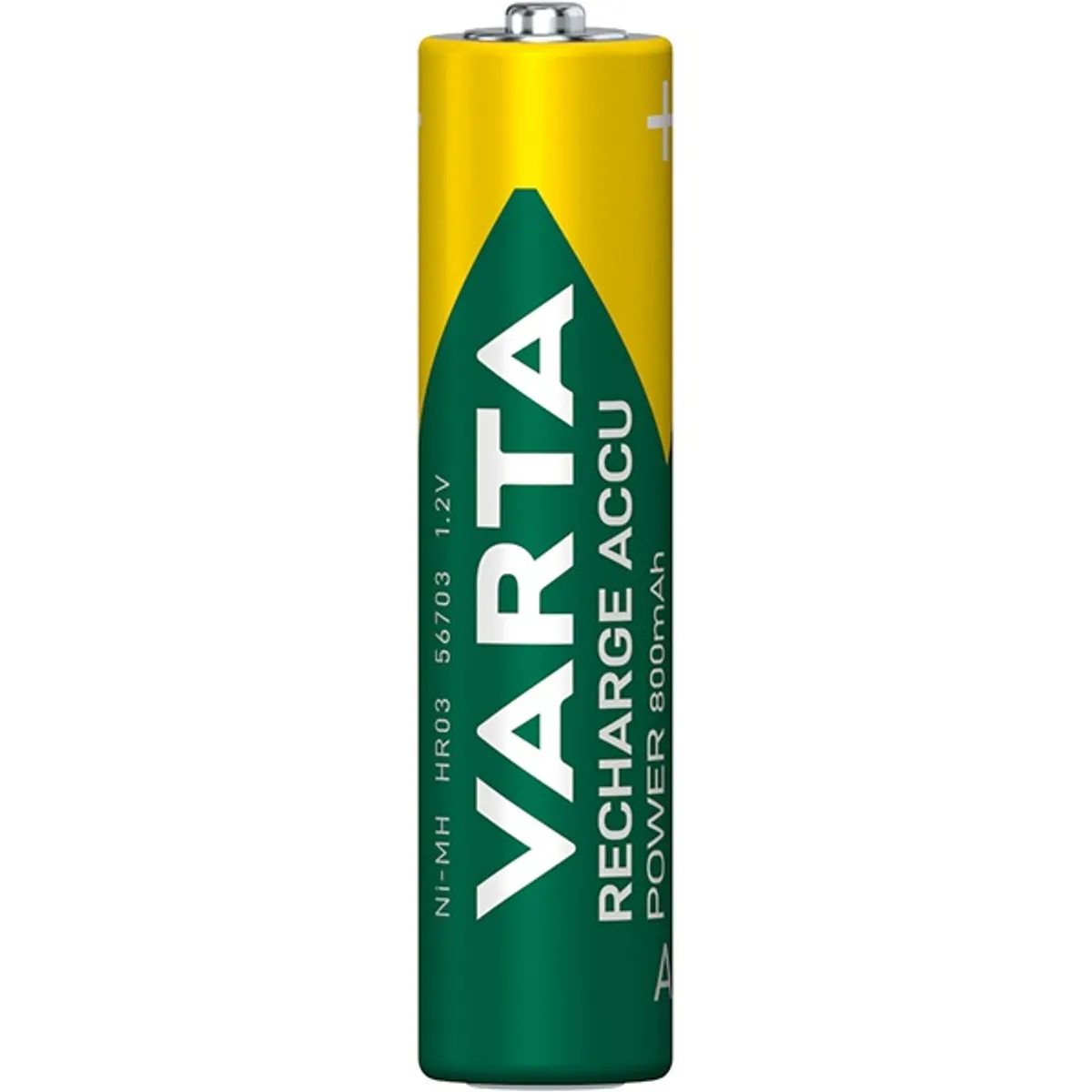 VARTA 56703101404 AAA NiMH akkumulátor 800mAh 1,2V 4db #1