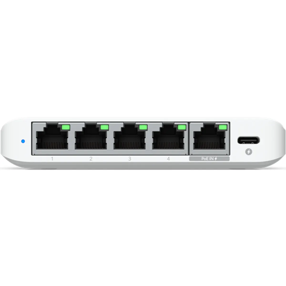 Ubiquiti USW-FLEX-2.5G-5 UniFi Switch Flex Mini 2.5G 5x2.5GbE PoE bemenet 802.3af USB-C tápegység #2