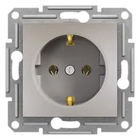 Schneider EPH2900169 Asfora csavaros 2P-F csatlakozóaljzat bronz