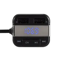 SAL FMBT MIC FM modulátor és Bluetooth transzmitter LED kijelző, fekete, dupla USB gyorstöltő #3