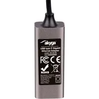 AKYGA AK-AD-65 USB-C RJ45 hálózati adapter 15 cm kábel 1 Gbps #3
