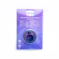 TOO GPS-203-1B beépíthető hálózati elosztó 1x SCHUKO 1,8 m fekete IP20 #5
