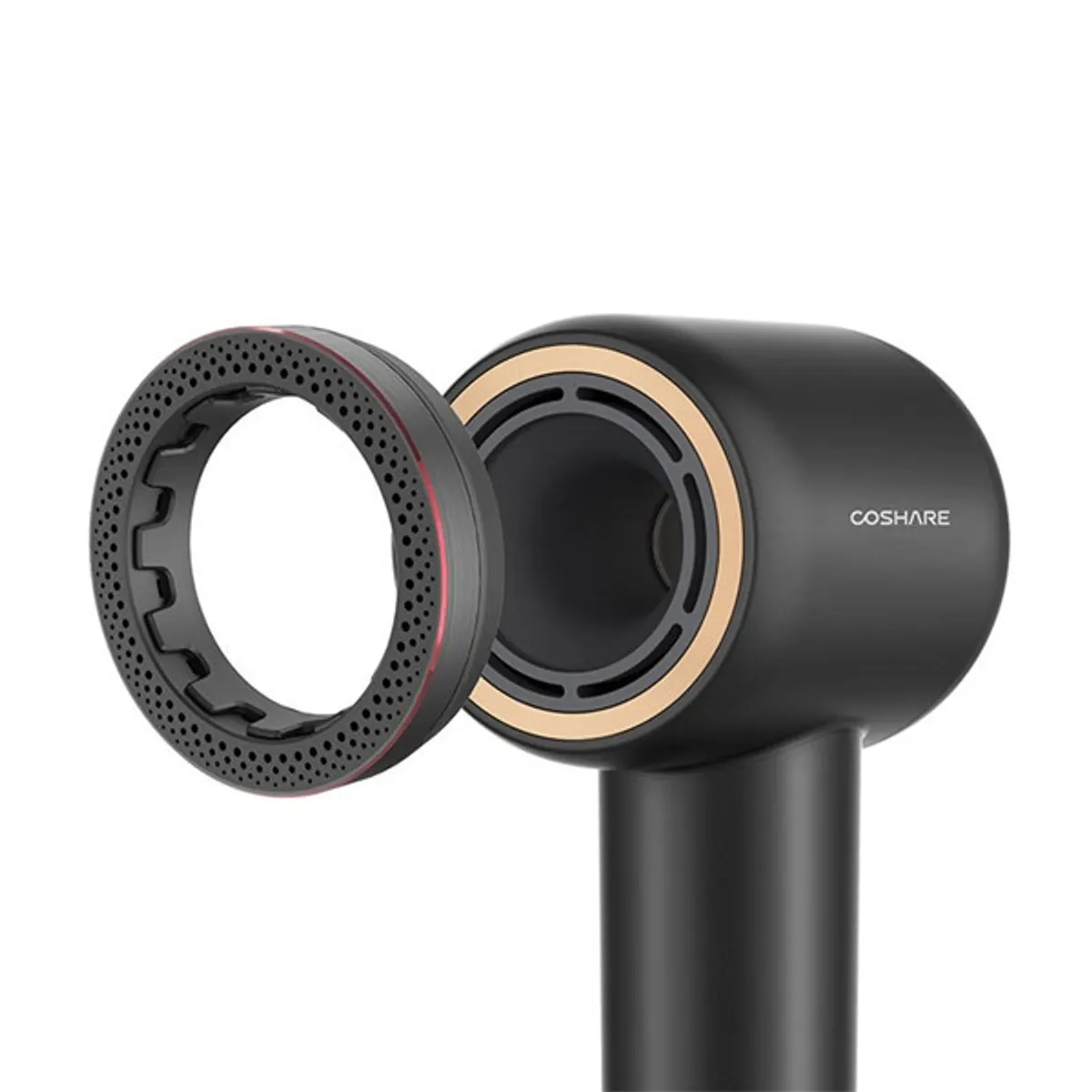 GOSUND NITEBIRD HD10E BLACK hajszárító HD10E 1600 W 3 sebesség 4 hőmérséklet ionizáció 57 dB 390 g #5