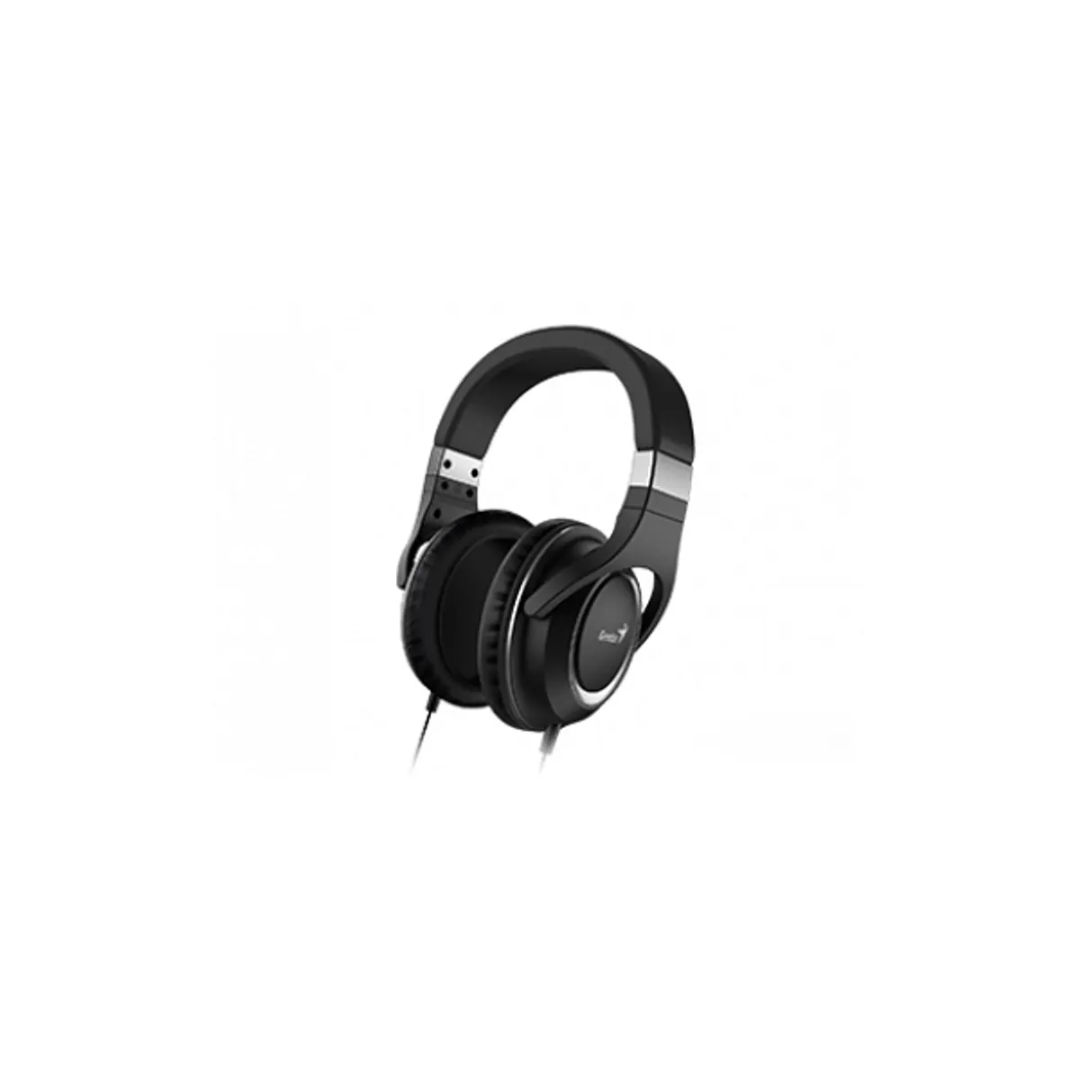 Genius 31710010400 HS-610 fekete 2.0 fejhallgató 3,5 mm jack 150 cm kábel frekvencia 20-20000 Hz impedancia 32 Ohm #1