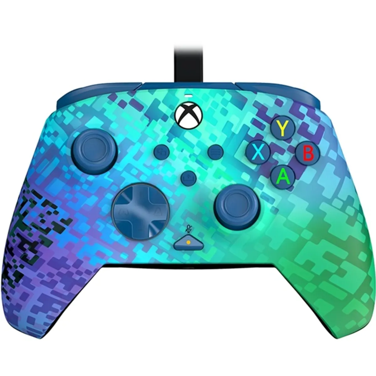 PDP 049-023-GG Rematch zöld kék lila kontroller 250 cm vezetékes PC Xbox Series X|S Xbox One #1