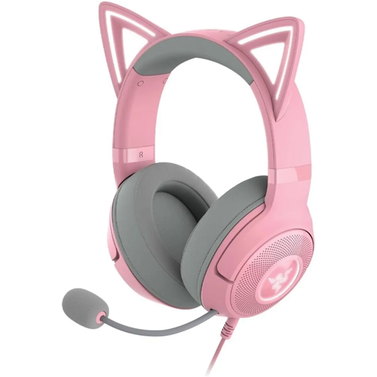 RAZER RZ04-04730200-R3M1 Kraken Kitty USB V2 Quartz rózsaszín USB 40 mm 20-20000 Hz 32 ohm #1
