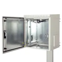 LANDE LN-SBO-IP5512U6045-LG SAFEbox 12U 600x450 kültéri fali szekrény IP55 RAL7035 #3