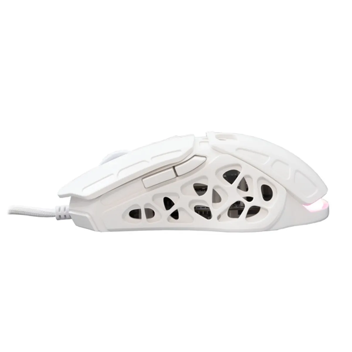 White Shark WS GM-5016W ECTOR Fehér 7 gomb USB optikai PMW3327 12400 dpi RGB 1,8 m #4