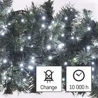 EMOS D4BC02 LED karácsonyi fényfüzér süni 8 m 400 LED IP44 hideg fehér #7