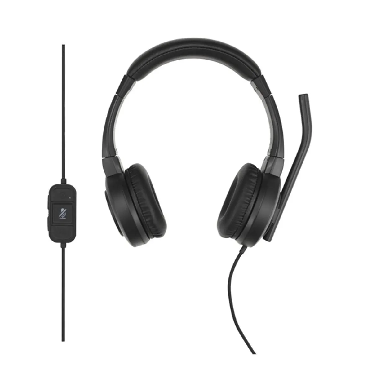 KENSINGTON K83450WW H1000 USB-C fejhallgató fekete vezetékes #3