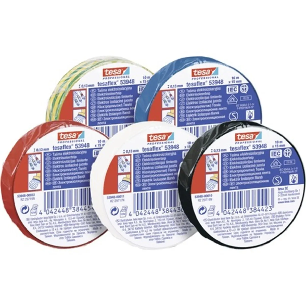 Tesa 53988-00030-01 Szigetelőszalag 10m x 15mm kék #2