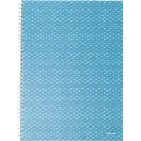 Esselte 628476 Colour'Breeze spirálfüzet kockás A4 80 lap FSC