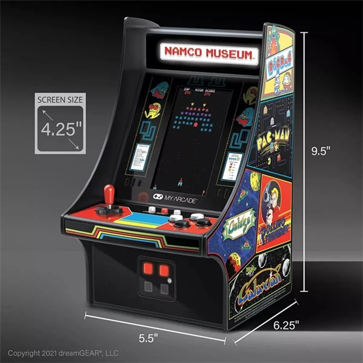 My Arcade DGUNL-3226 Namco Museum 20in1 Mini Player 10" Hordozható #4