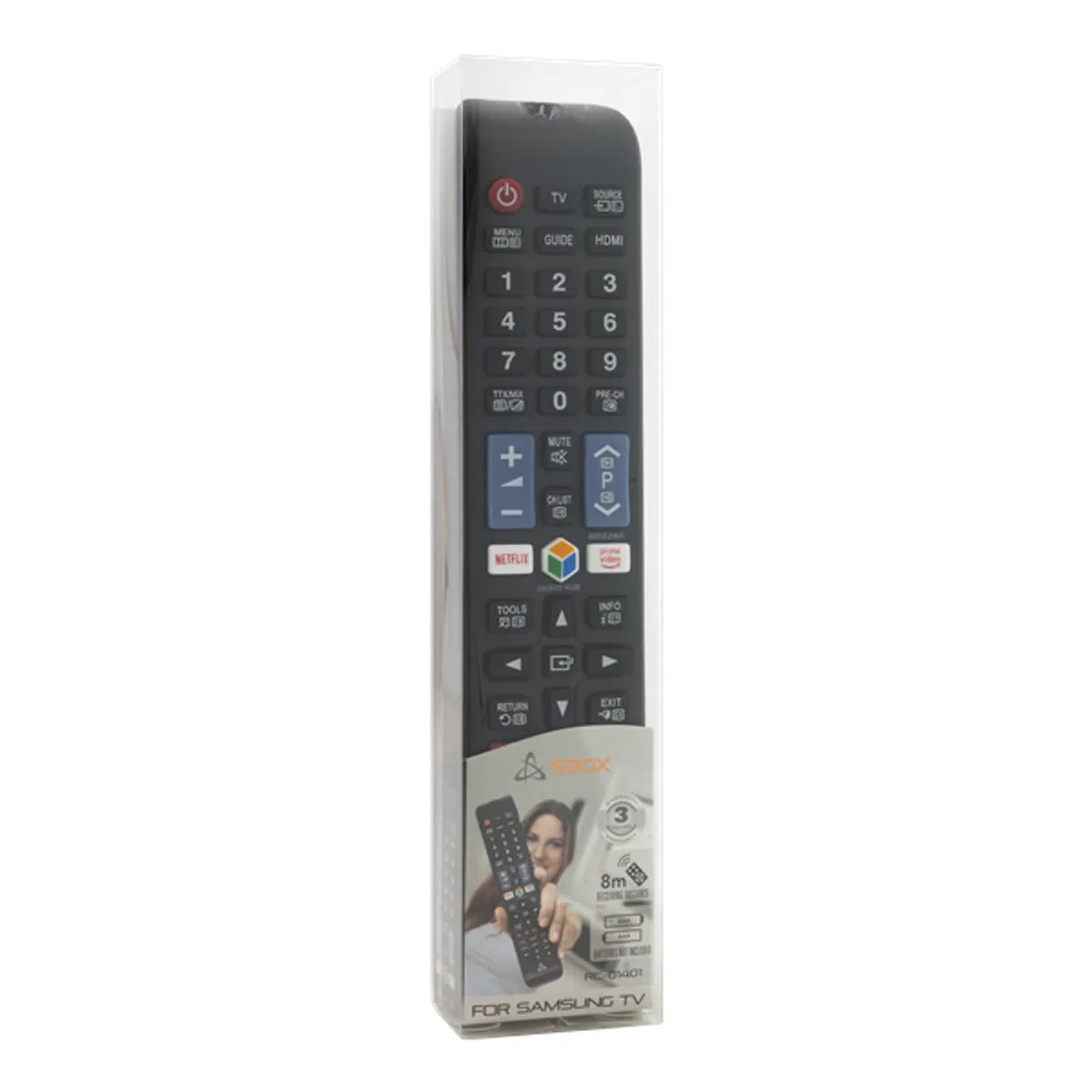 SBOX RC-01401 Samsung TV távirányító fekete #2