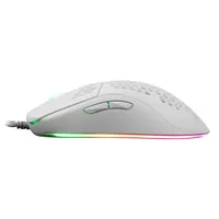 White Shark WS GM-5007W Galahad 6400 dpi fehér rgb háttérvilágítás gumírozott felület usb 2.0 1,8 m 6 gombos #10