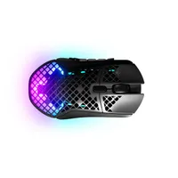 STEELSERIES 62618 Aerox 9 Wireless 18 programozható gomb 12 oldalsó panel 18000 CPI 2,4 GHz Bluetooth 5.0 IP54 AquaBarrier TrueMove Air #4