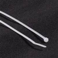 IRIS 110157972 kábelkötegelő 7,6 mm x 250 mm fehér PA6.6 UL94-V2 -40°C-+85°C 100 db #7