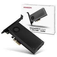 AXAGON PCEM2-DC PCIe NVMe+SATA M.2 adapter 2x M.2 #8