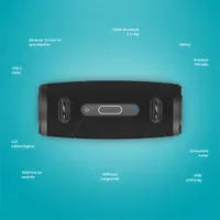LAMAX LXWSMECL1NNBA Eclipse1 60,0 W ipx6 bluetooth usb-c micro sd fm rádió 9,5 óra #7