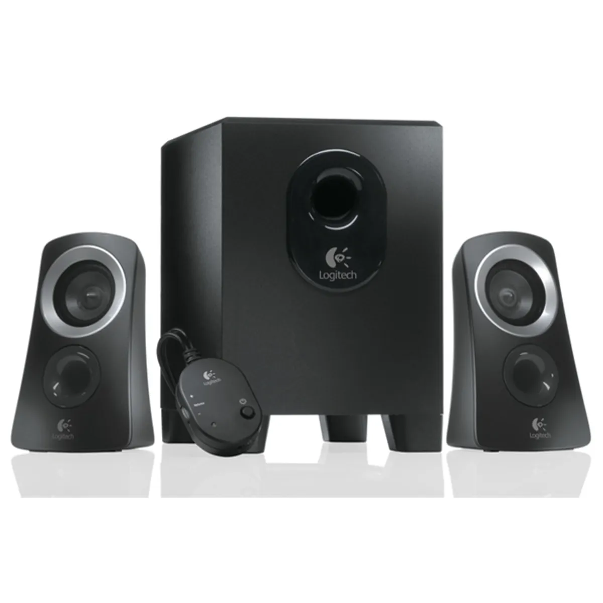 LOGITECH 980-000413 Z313 fekete 2.1-csatornás rendszer 25 W 3,5 mm bemenet távirányító #1