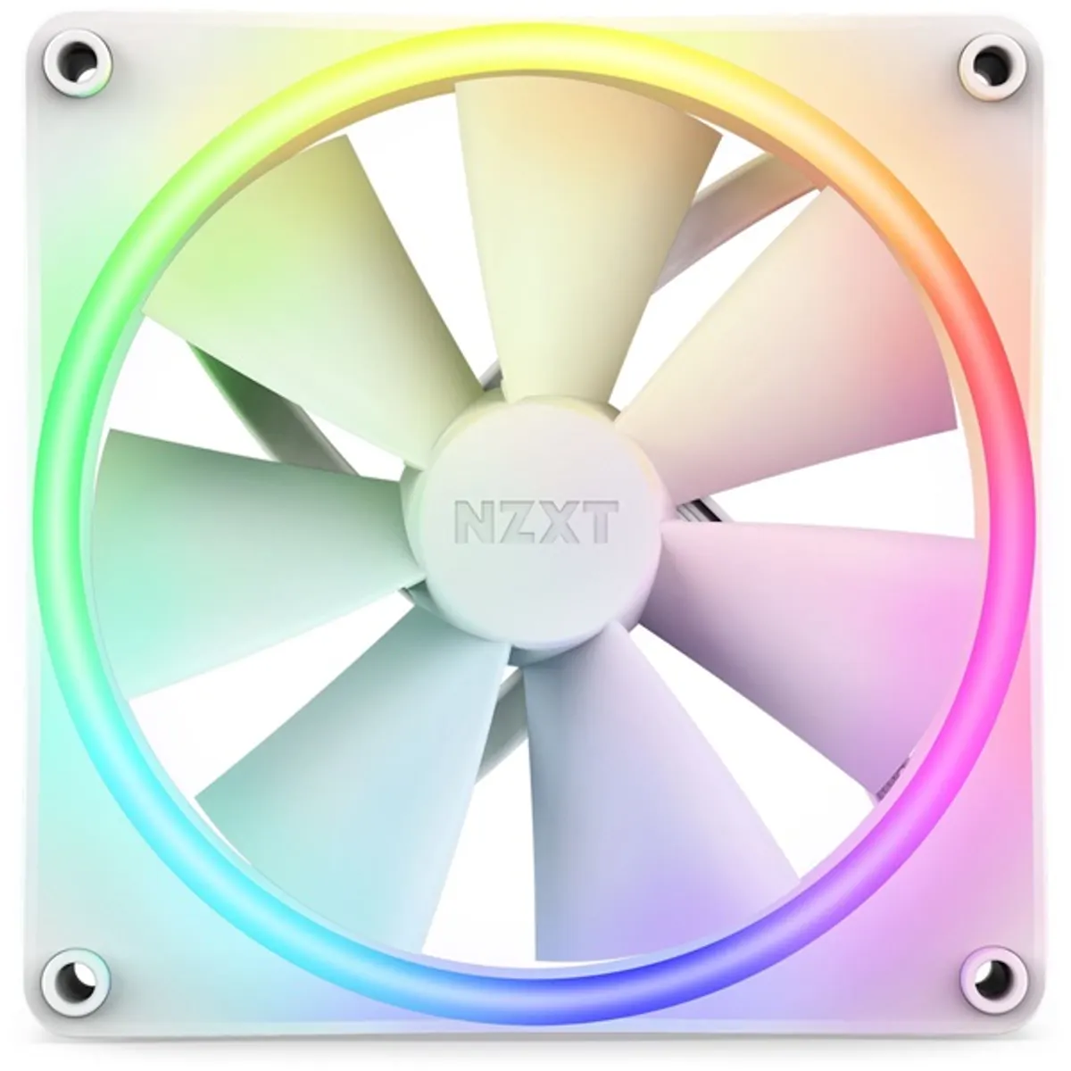 NZXT RF-D14SF-W1 F140 RGB Duo Fehér 140 mm PWM 12V FDB #2