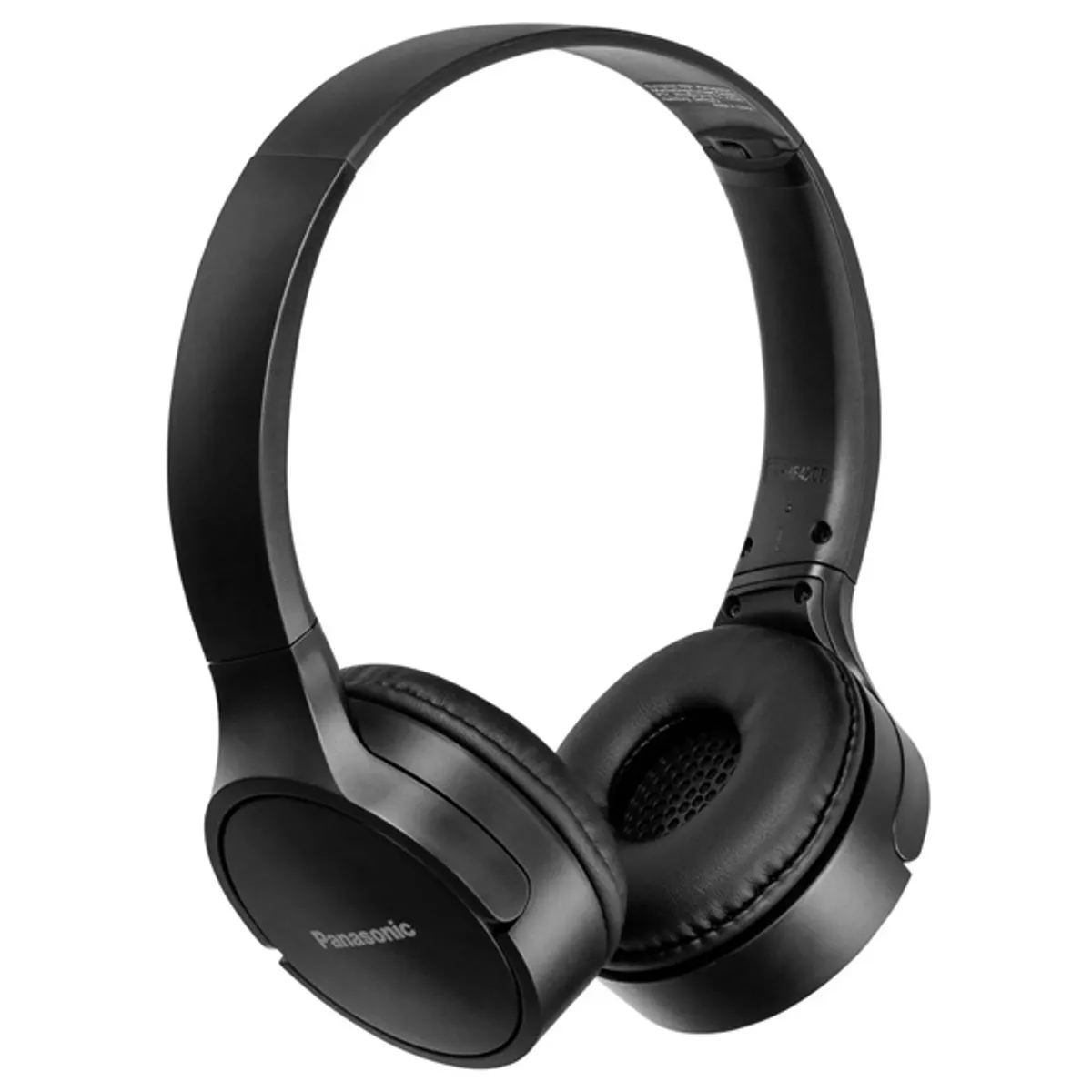 Panasonic RB-HF420BE-K RB-HF420BE Bluetooth fejhallgató fekete 50 óra üzemidő 10 m 30 mm beépített mikrofon gyorstöltés 15 perc USB micro #1