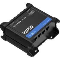 Teltonika RUT950T022C0 RUT950 ipari 4G LTE CAT4 duál SIM 4x Ethernet WiFi 2.4 GHz külső SMA antennák