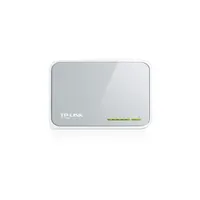 TP-LINK TL-SF1005D 5 portos 10-100Mbps asztali switch 5x RJ45 Fehér Külső tápegység Zöld technológia VLAN támogatás
