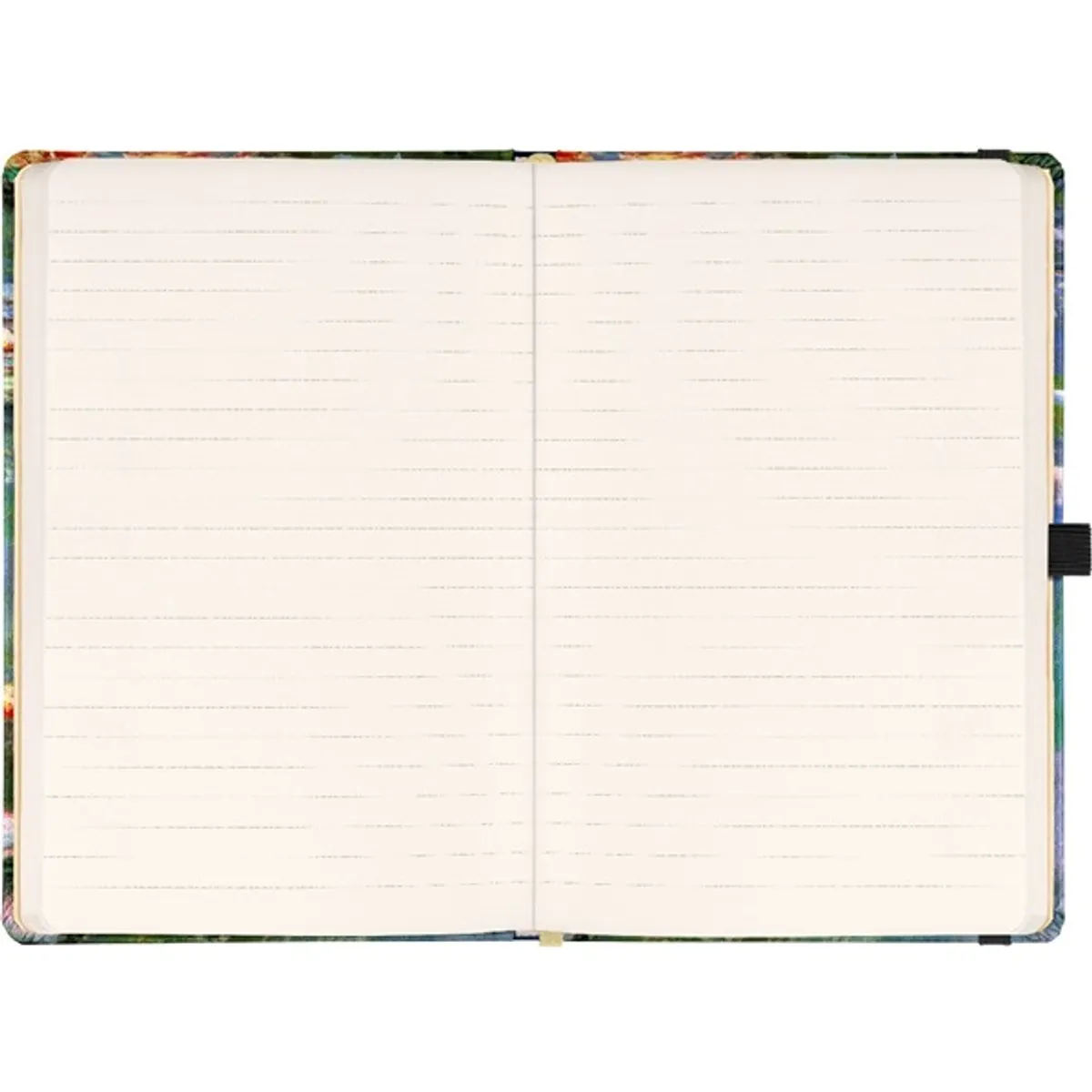 RealSystem 5416-CM notesz keménytáblás mintás vonalas 13x21 cm jelzőszalag belső zseb #2