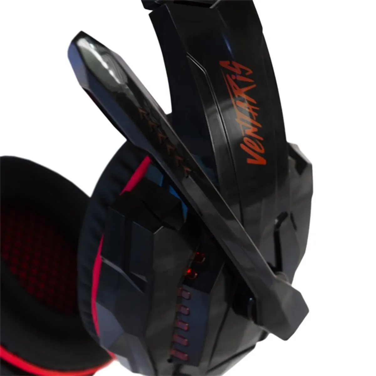 VENTARIS H-600-R H600 gamer 2.0 headset 40 mm memóriás fülpárna USB 3.5mm kábel 2 m frekvencia 15-20000 Hz impedancia 22 ohm #4