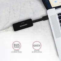 Axagon ADE-XR USB 2.0 Fast Ethernet adapter USB 2.0 A RJ45 5 cm fekete szerelt #5