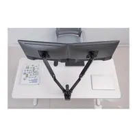 Stell 45026264 monitortartó kar 2 db VESA 75x75;100x100 17"-32" forgatható billenthető #7