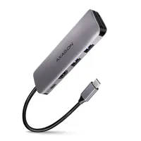 AXAGON HMC-5 5in1 USB-C dokkoló SD Micro SD HDMI 2x USB-A USB-C 20 cm kábel