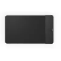 URAGE 00217888 Qi töltős egérpad Textil és gumi fekete gamer csúszásgátló
