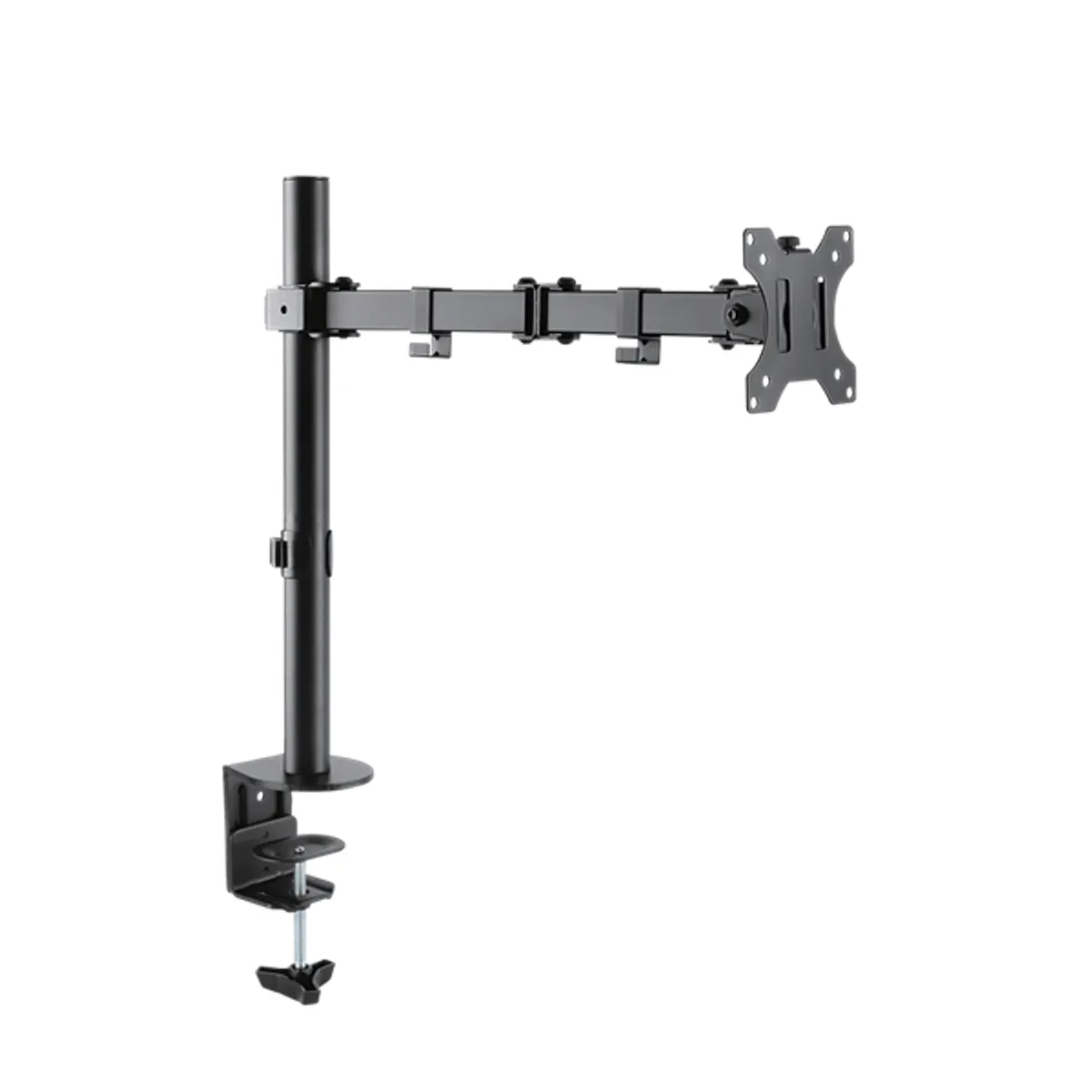 STELL 45024490 monitortartó kar acél fekete 8 kg 75x75;100x100 1 db csavaros kábelrendező 13"-32" 45;90 #1