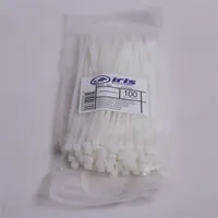 IRIS 110124972 kábelkötöző 200x3,6mm fehér PA6.6 UL94-V2 -40C-85C 18 #3
