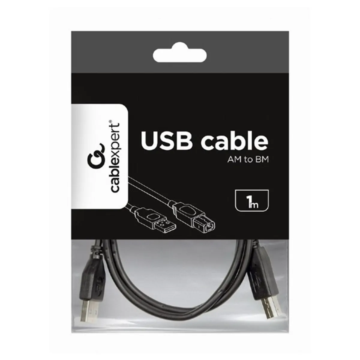GEMBIRD CCP-USB2-AMCM-1M USB-A to USB-C kábel USB 2.0 1 m fekete adat- és töltőkábel #3