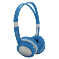 Sencor 35059328 SEP 702BT kék-fehér Bluetooth vezetékes és vezeték nélküli fejhallgató 30mm 10m hatótáv 7 óra üzemidő 3,5mm jack