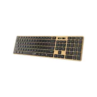 Genius 31320004404 vezeték nélküli billentyűzet fa kivitel magyar nyelv RF Bluetooth USB 10 m numerikus billentyűzet #5