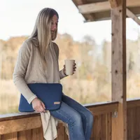 Hama 00217105 Notebook tok jersey kék 15,6" párnázott belső karcolásálló #4