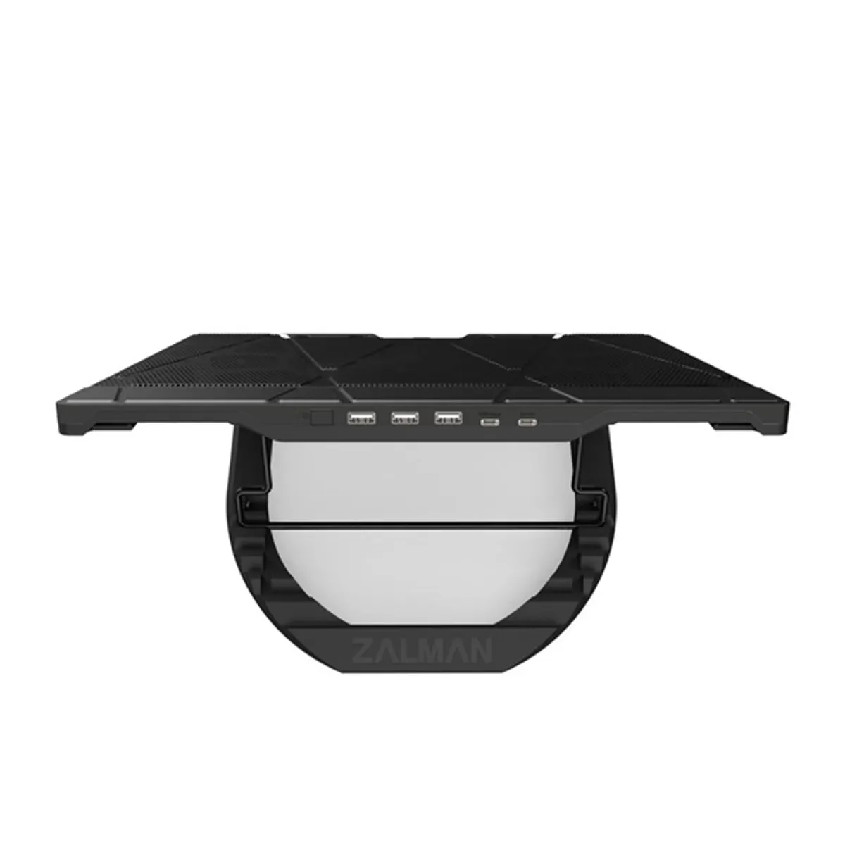 Zalman ZM-NS3000 NS3000 notebook hűtőpad 200 mm-es ventilátor 6 fokozatban állítható magasság USB Type-C port 3x USB 2.0 port kb. 17" #4