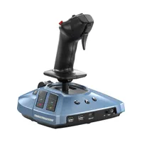 Thrustmaster 4460217 TCA Captain Pack X Airbus Edition Kék, Fekete 21 gombos Vezetékes PC Xbox One Xbox Series oldalsó botkormány és quadrant #2