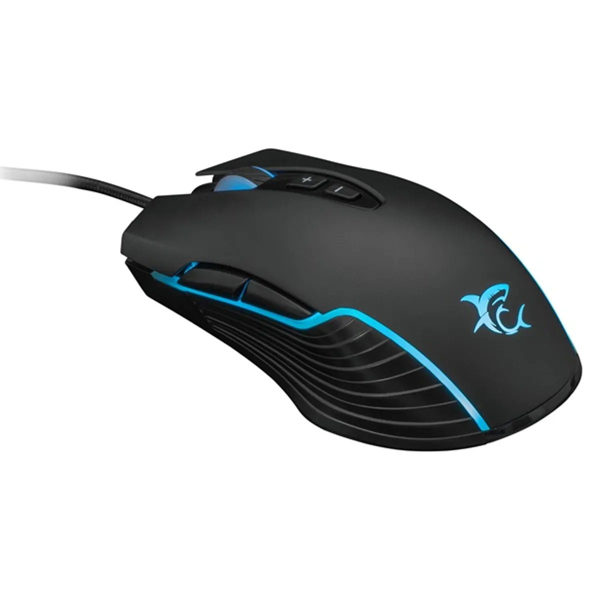 White Shark WS GM-5003 AZARAH GM-5003 6400 dpi 7 gombos fekete usb 2.0 optikai rgb #4